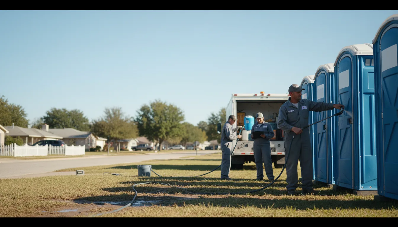Long-Term Portable Toilet Rental in Delta, AL near me